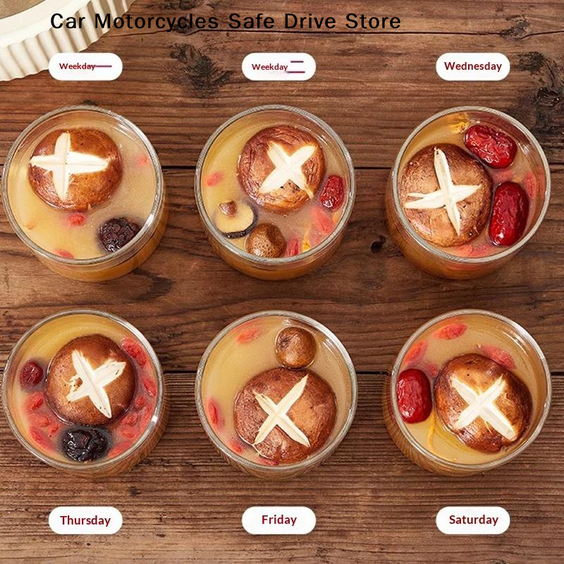 Meal Prep Juice Bottles - 【CM】1Pc 240/400ML Glass Food Storage Jar