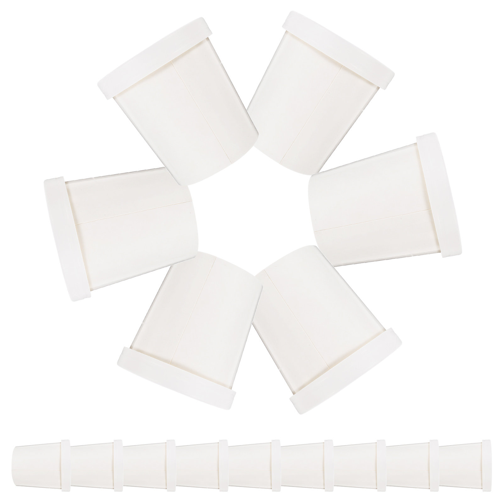 Meal Prep Yogurt Cups - 1Set Disposable Soup Cups with Lids
