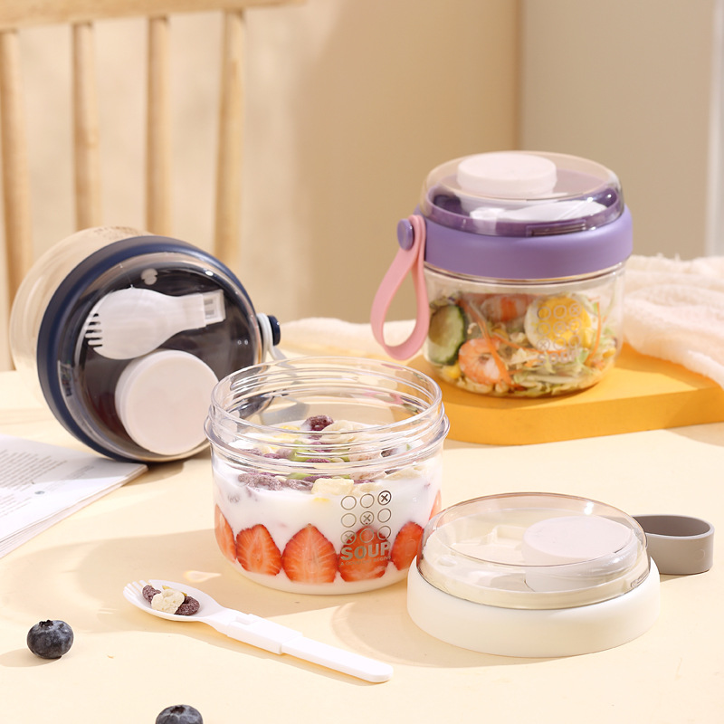 Salad Cup Reusable Leakproof O - Meal Prep Yogurt Cups ulasan dan harga