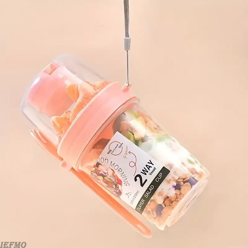 On-the-Go Salad Bowl Set with  - Meal Prep Yogurt Cups ulasan dan harga