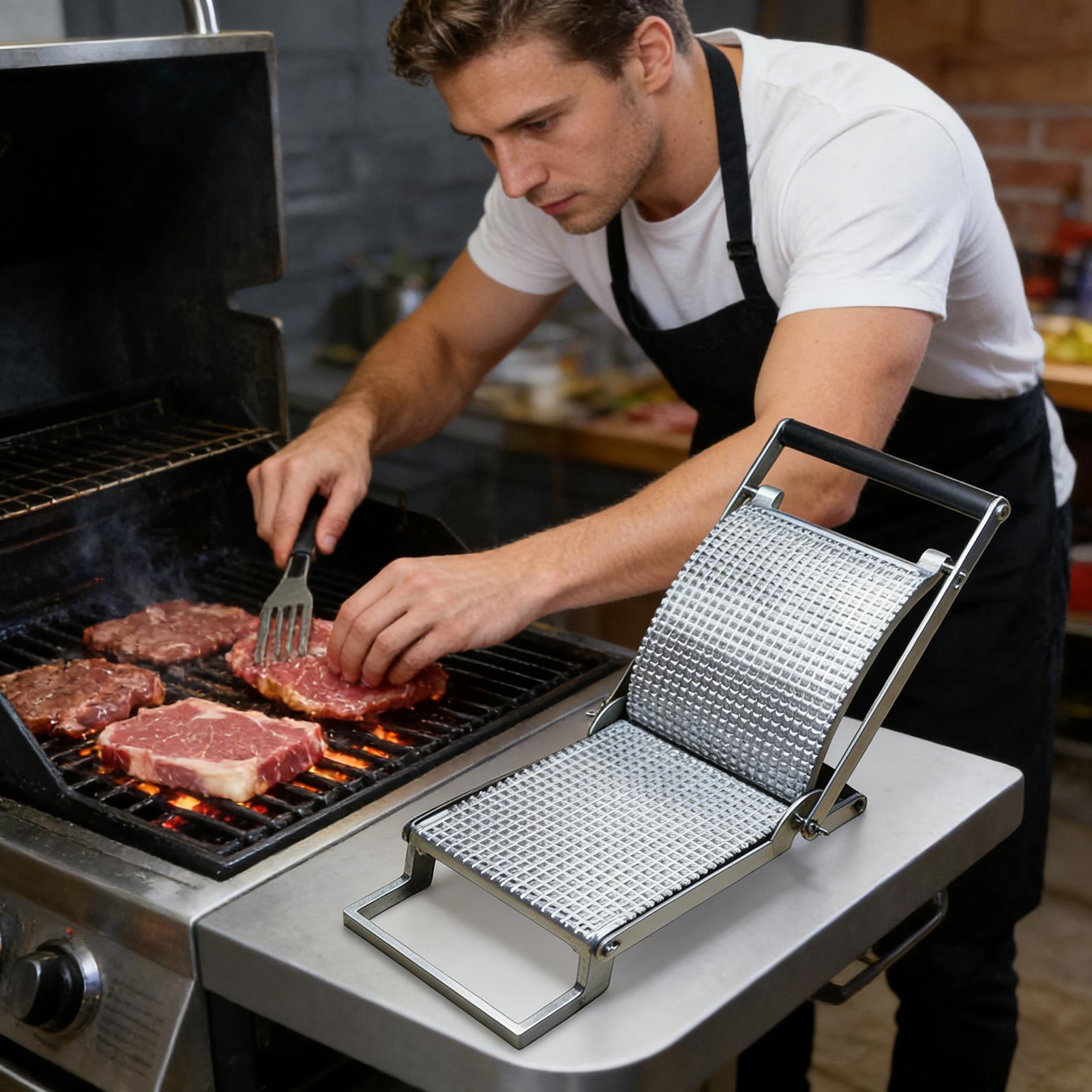 Meat Tenderizer Stainless Stee - Meal Prep Chicken ulasan dan harga