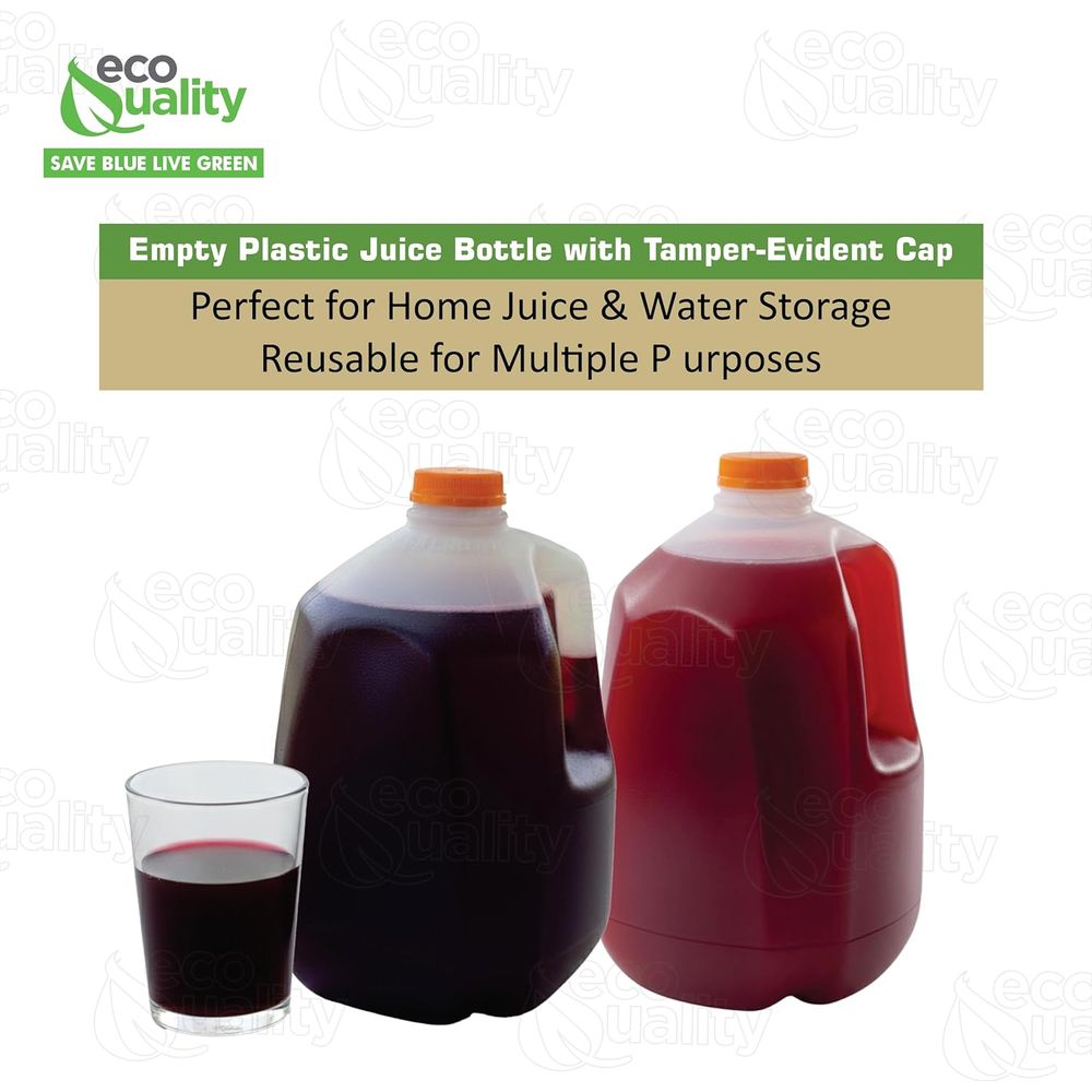 128 oz Gallon Size Plastic Jui - Meal Prep Juice Bottles ulasan dan harga