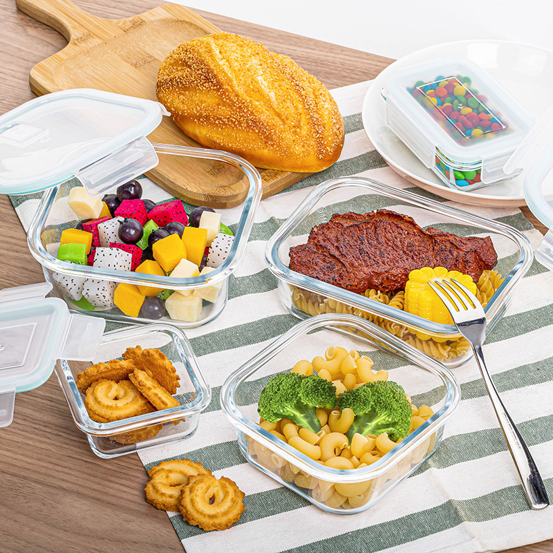 Glass Meal Prep Containers Lun - Meal Prep Glass ulasan dan harga