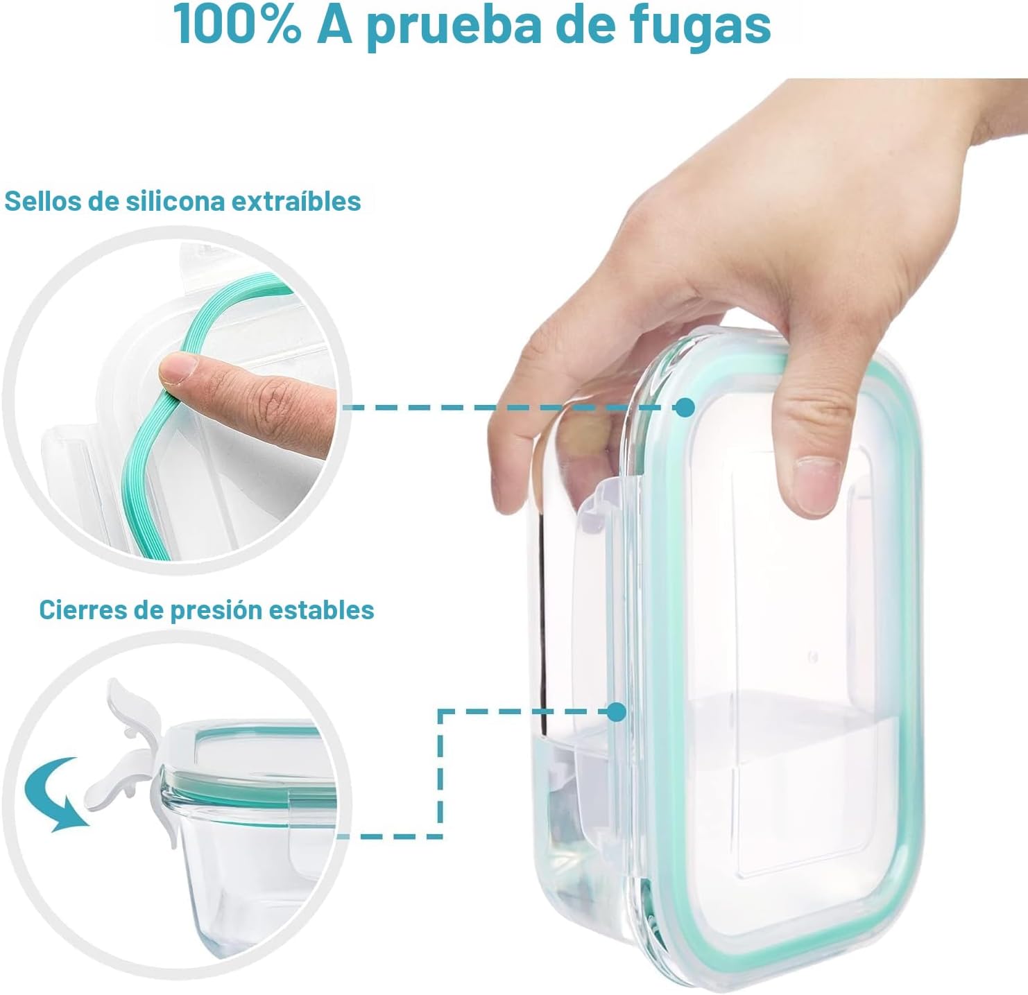 18Pcs Glass Food Storage Conta - Meal Prep Containers Xl ulasan dan harga