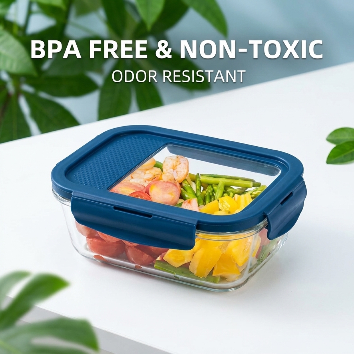 Rectangular Glass Meal Prep Co - Meal Prep Seafood ulasan dan harga