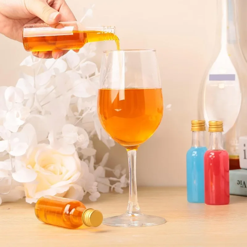 Mini Plastic Wine Bottle Suit  - Meal Prep Juice Bottles ulasan dan harga
