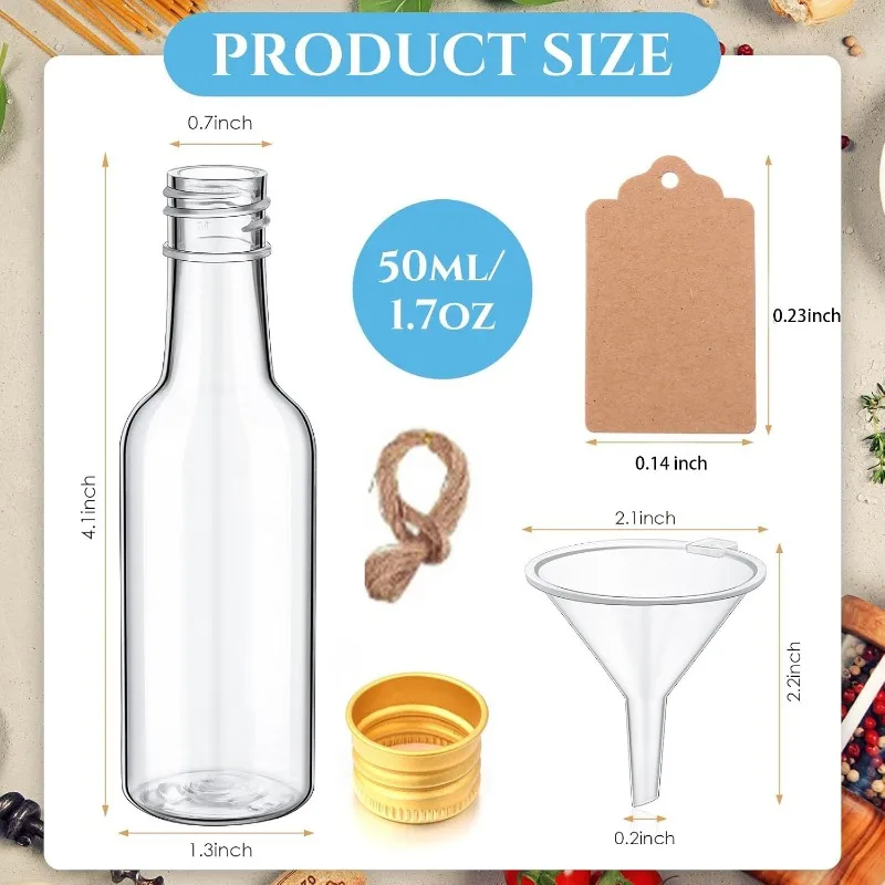 Mini Plastic Wine Bottle Suit  - Meal Prep Juice Bottles ulasan dan harga