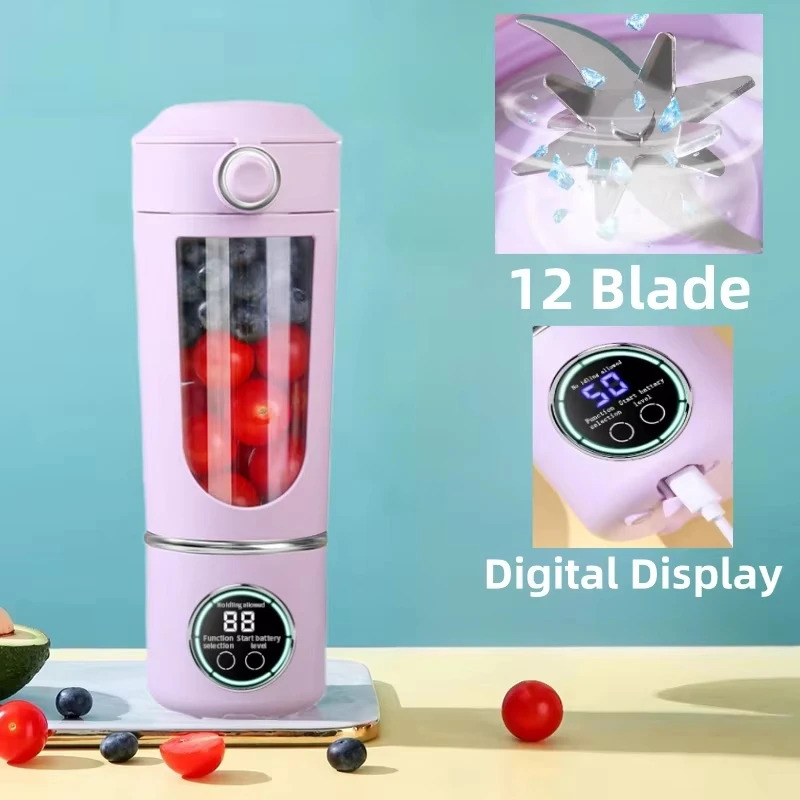 New Portable Juice Maker Blend - Meal Prep Juice Bottles ulasan dan harga