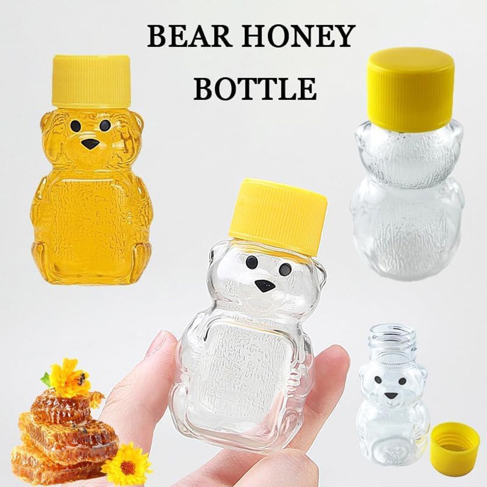 24 PCS 2 oz Plastic Honey Bear - Meal Prep Juice Bottles ulasan dan harga