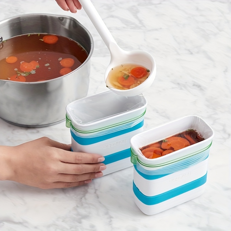 1/2-Pcs Frozen Food Block Make - Meal Prep Frozen Food ulasan dan harga