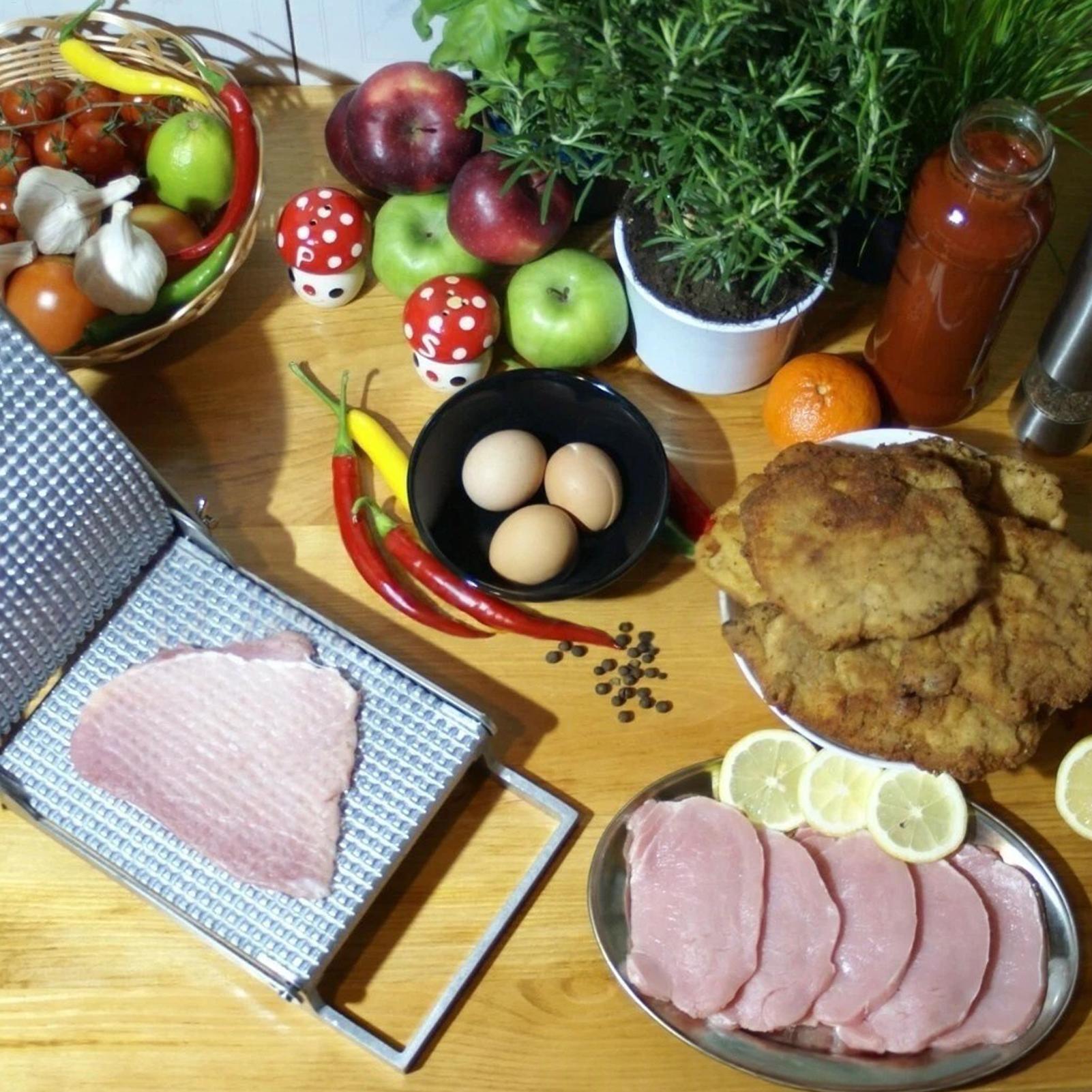 Meat Tenderizer Stainless Stee - Meal Prep Chicken ulasan dan harga
