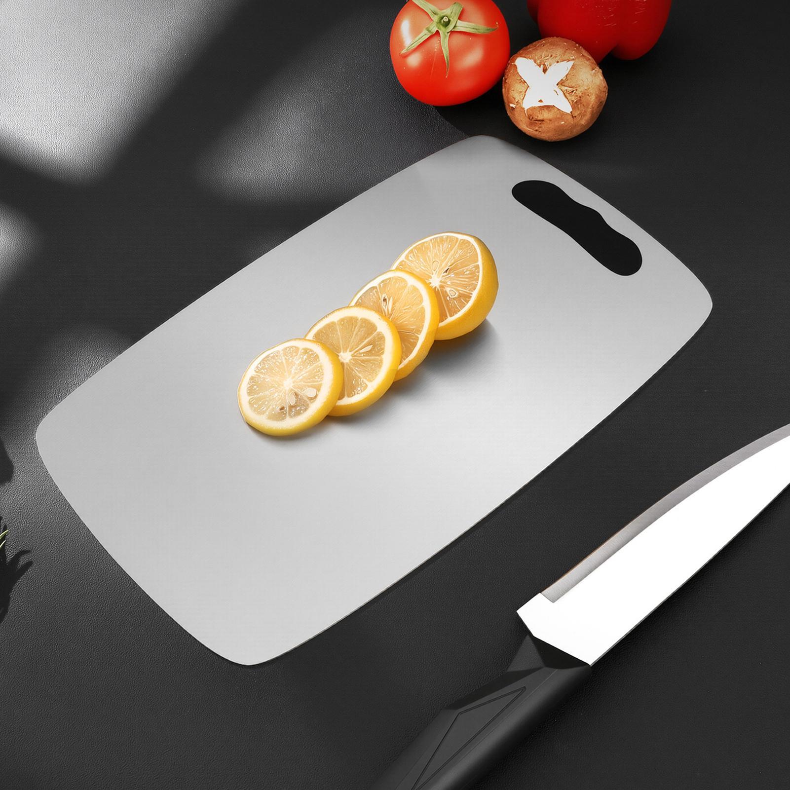 Metal Cutting Board Stainless  - Meal Prep Chicken ulasan dan harga