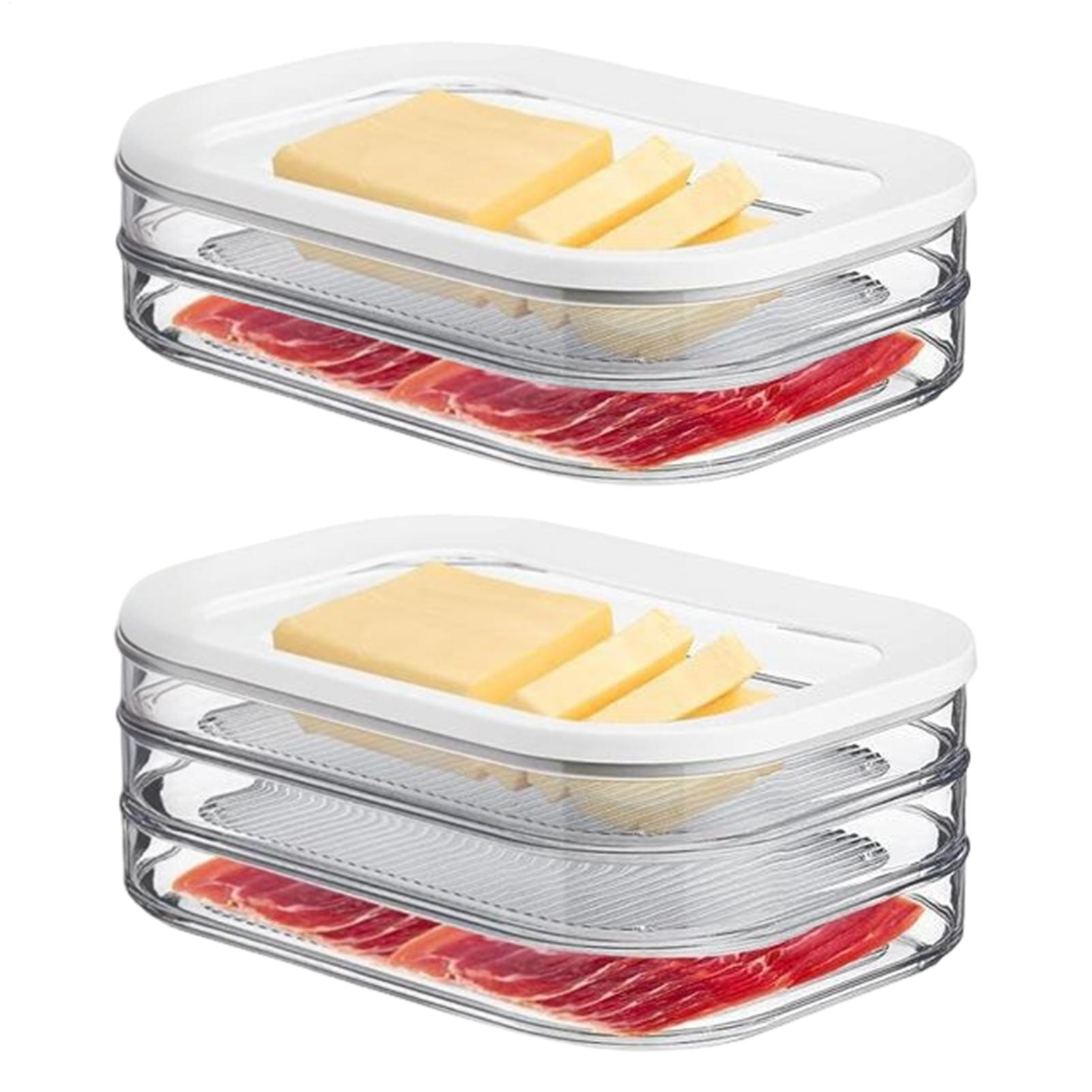 Multi-layer Food Storage Box F - Meal Prep Seafood ulasan dan harga