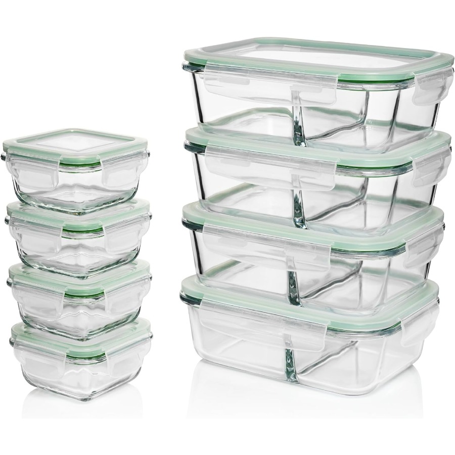 Glass Meal Prep Containers wit - Meal Prep Glass ulasan dan harga