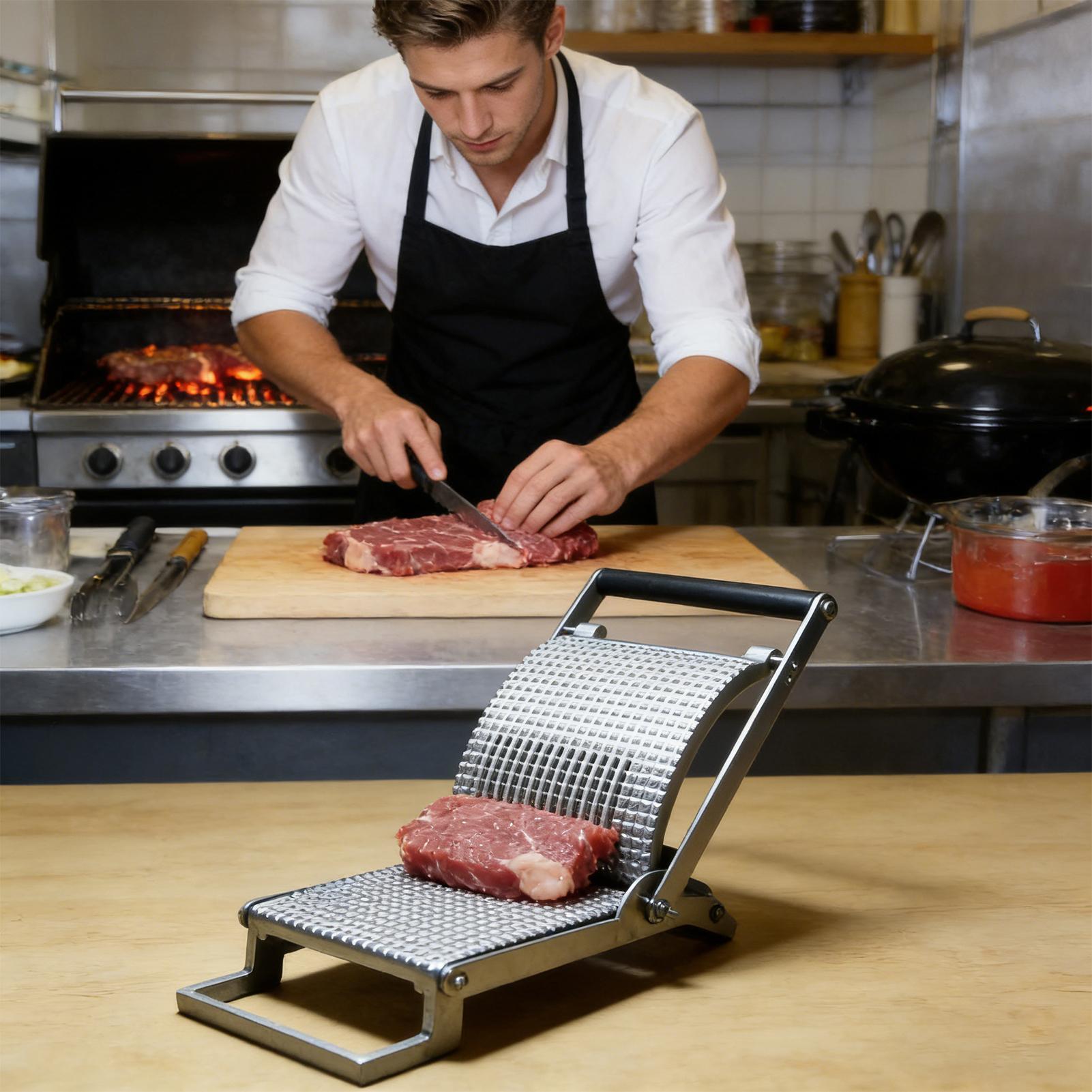 Meat Tenderizer Stainless Stee - Meal Prep Chicken ulasan dan harga