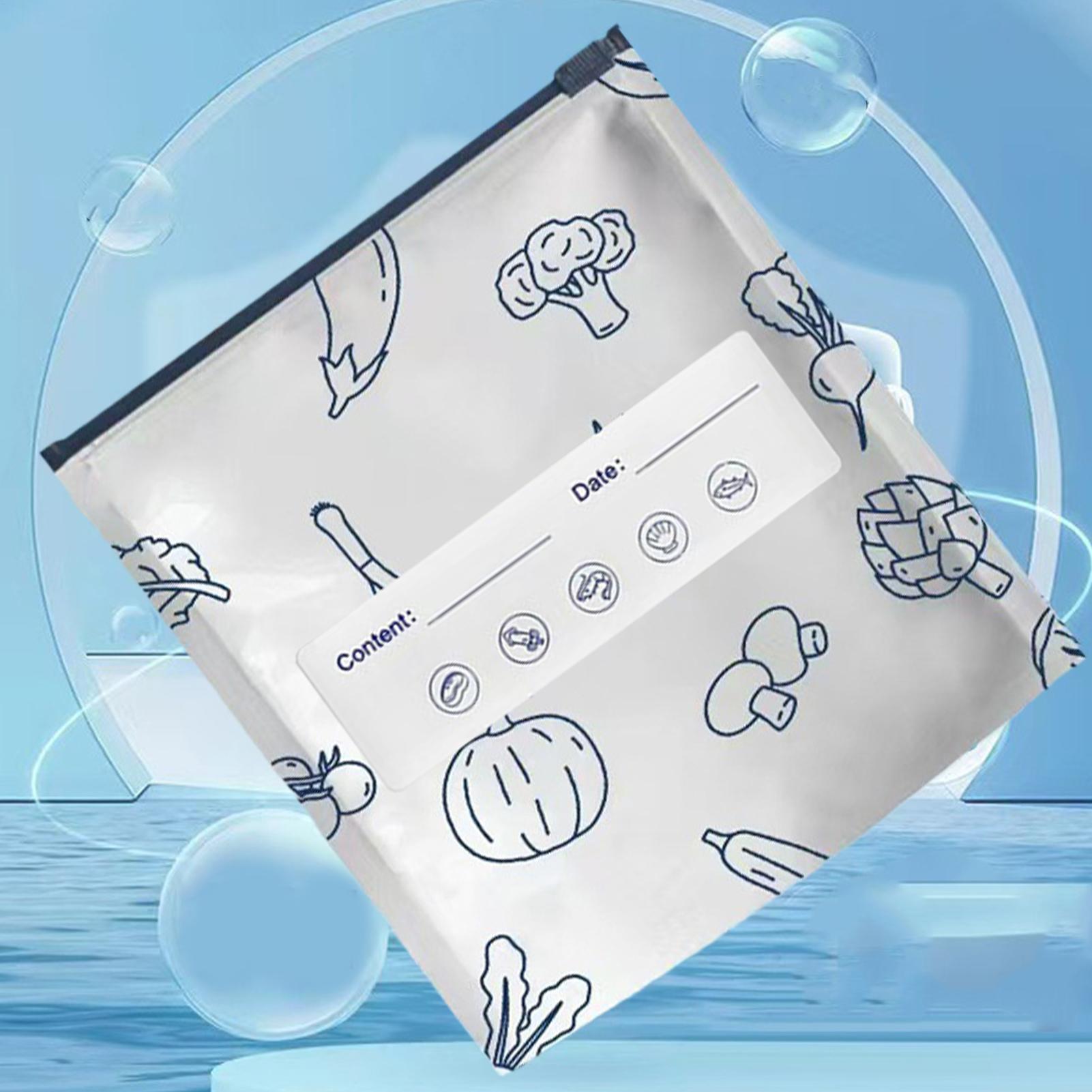Aluminum Foil Storage Bags Vac - Meal Prep Seafood ulasan dan harga