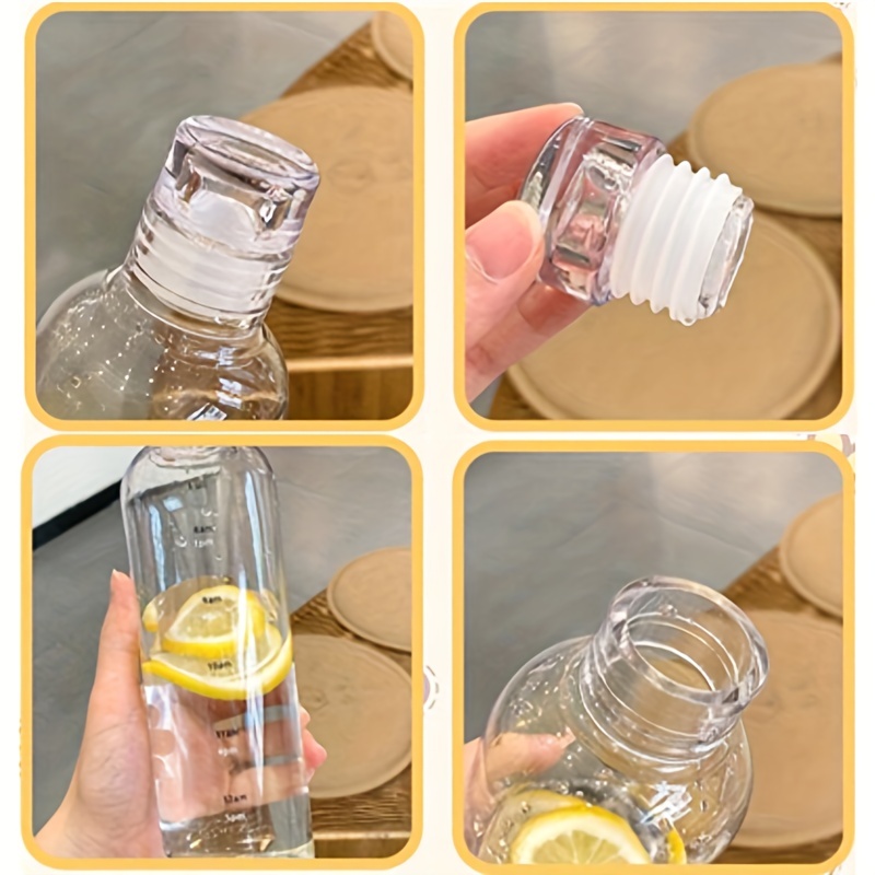 Simple Water Bottle With Time  - Meal Prep Juice Bottles ulasan dan harga