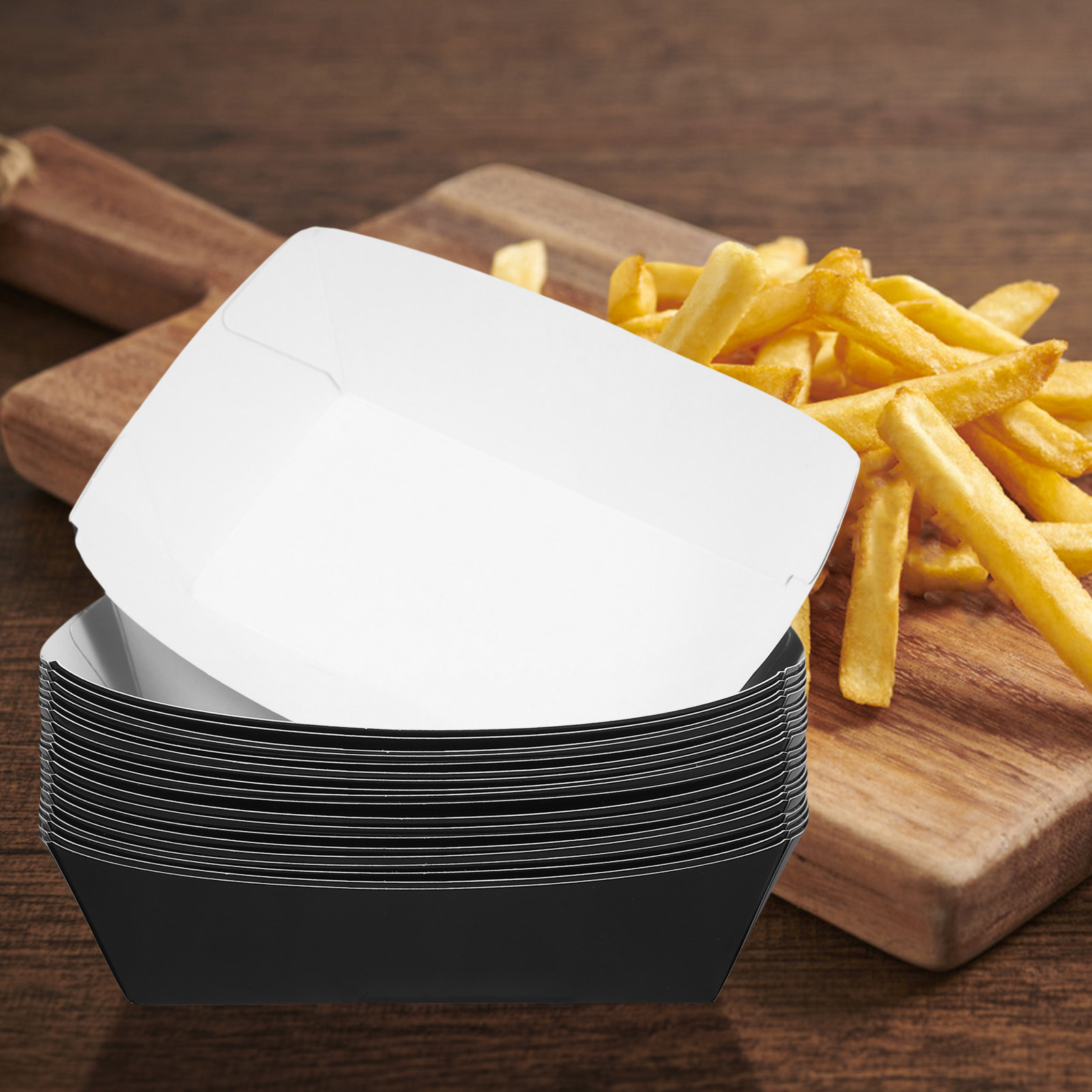 20Pcs Kraft Paper Disposable H - Meal Prep Chicken ulasan dan harga