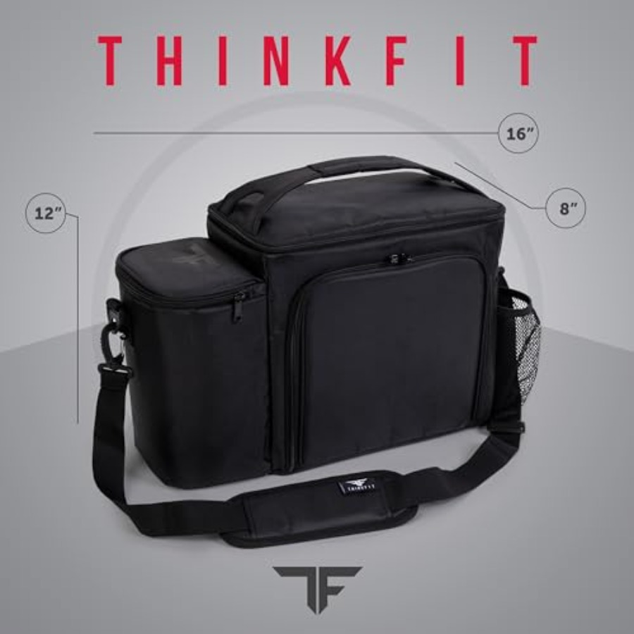 Large Black Meal Prep Lunch Ba - Meal Prep Containers Xl ulasan dan harga