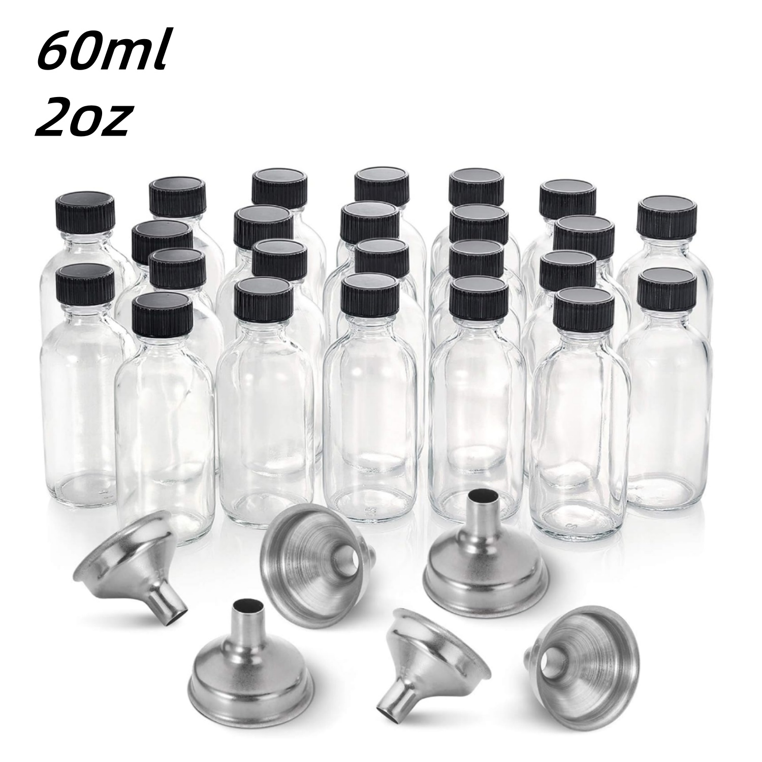 10/20/30Pcs Modern Glass Liqui - Meal Prep Juice Bottles ulasan dan harga