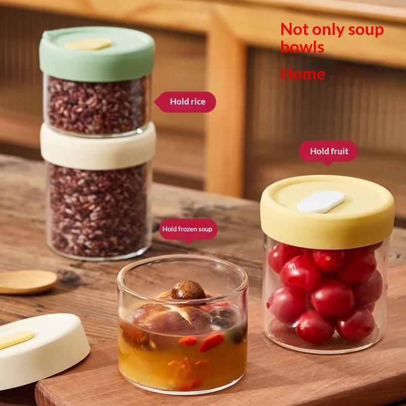 Juice Container Cereals Jar 1P - Meal Prep Juice Bottles ulasan dan harga