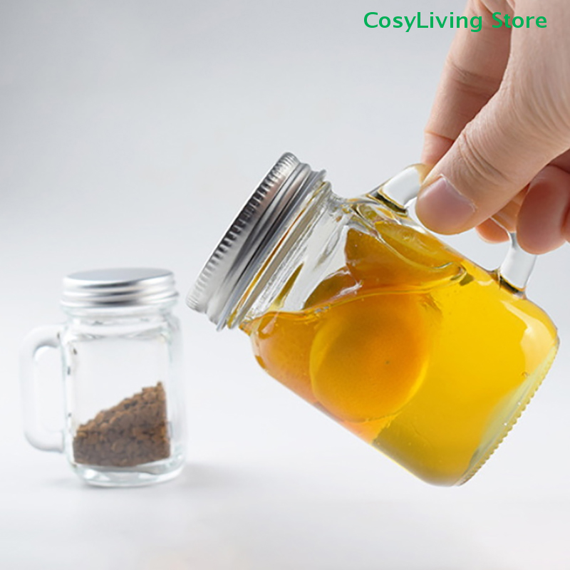 Mini Glass Sealed Bottle With  - Meal Prep Juice Bottles ulasan dan harga
