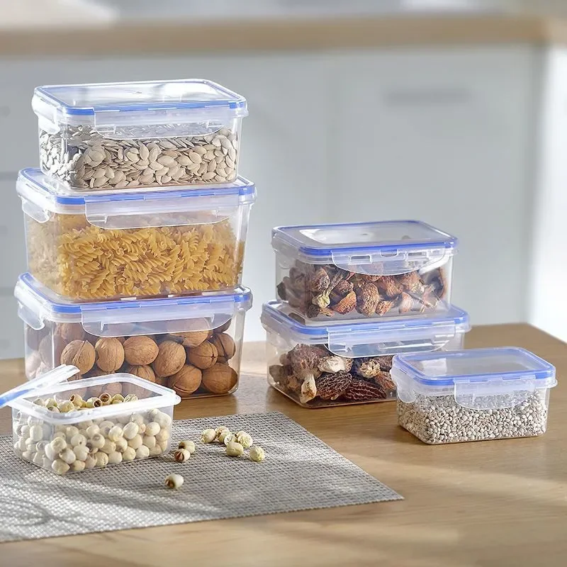 Sealed Rectangular Refrigerato - Meal Prep Glass ulasan dan harga