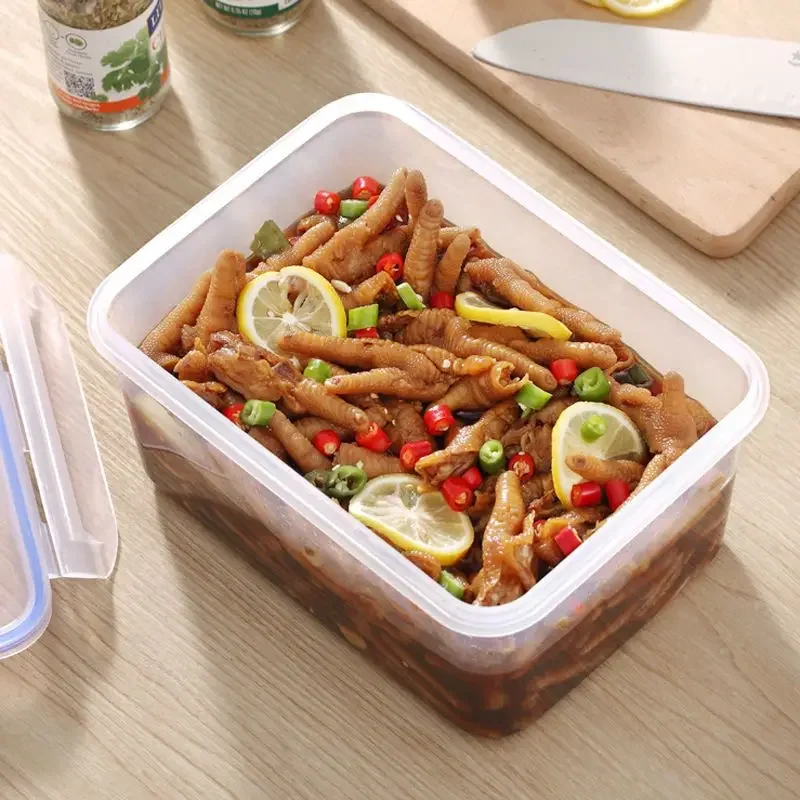 Sealed Rectangular Refrigerato - Meal Prep Glass ulasan dan harga