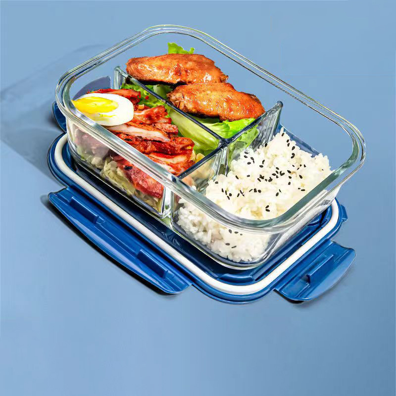 New style Lunch Box Glass 1050 - Meal Prep Glass ulasan dan harga