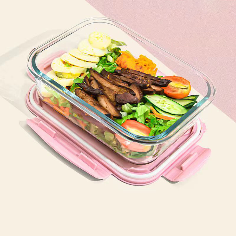 New style Lunch Box Glass 1050 - Meal Prep Glass ulasan dan harga