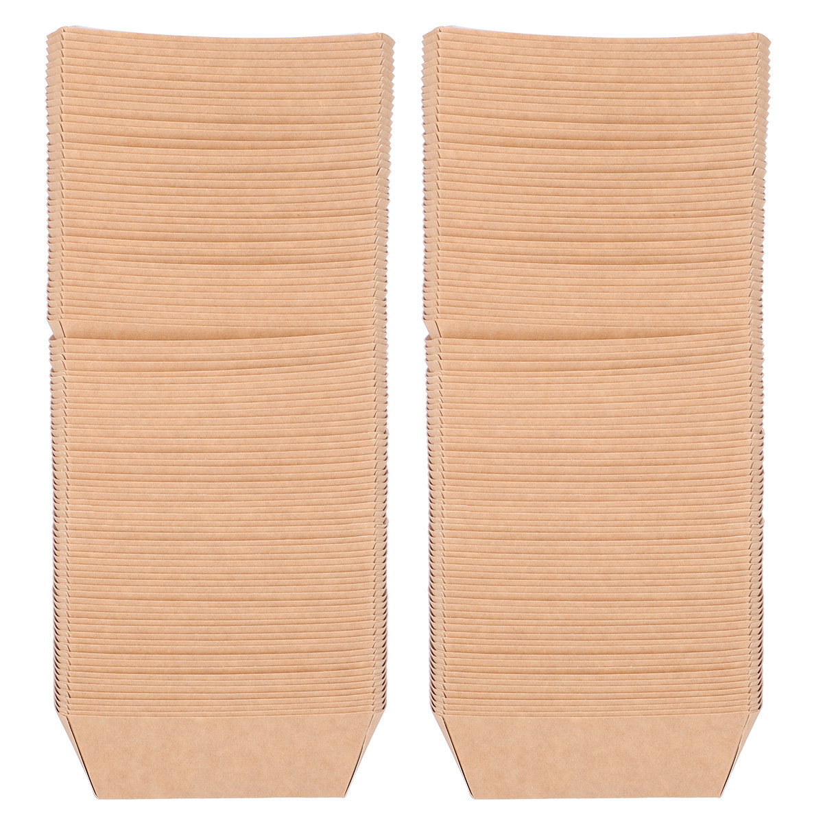 100Pcs Boat Shaped Kraft Paper - Meal Prep Chicken ulasan dan harga