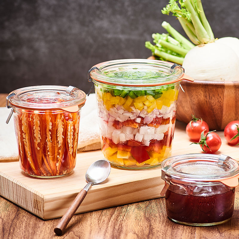  House We Glass Storage Jar Se - Meal Prep Juice Bottles ulasan dan harga
