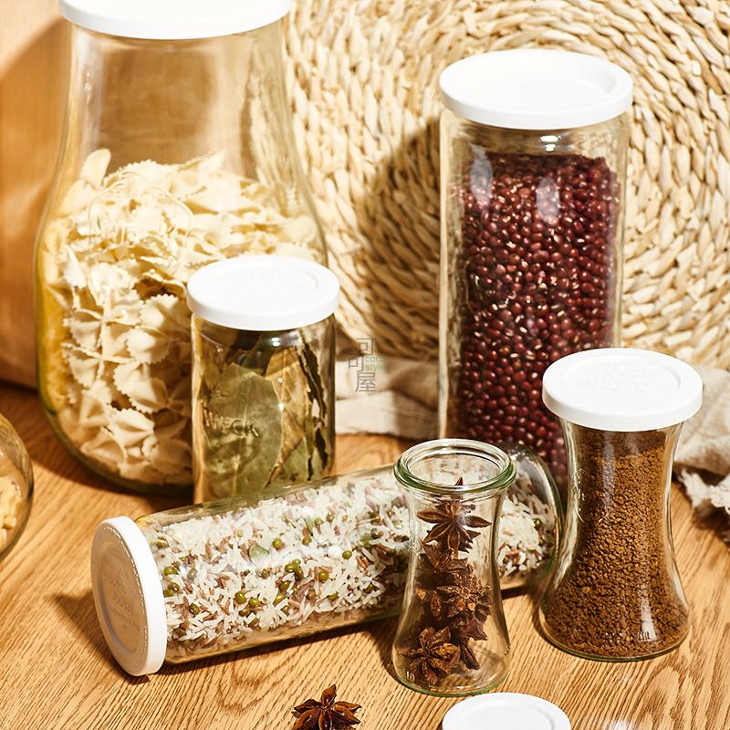  House We Glass Storage Jar Se - Meal Prep Juice Bottles ulasan dan harga